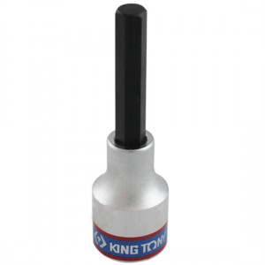 Soquete Encaixe de 1/2" Allen Longo 6mm - KING TONY